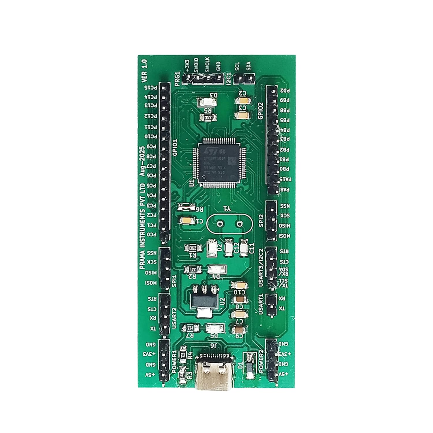 PRAMA STM32F103RBT6 ARM Cortex-M3 Development Board