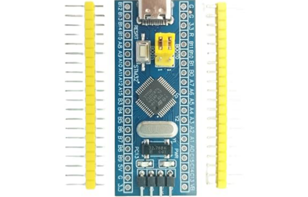 STM32F103C8T6 Blue Pill Development Board Original Chip Arm Cortex-M3 64 Kbyte for Arduino STM32 CubeIDE (C Type USB)
