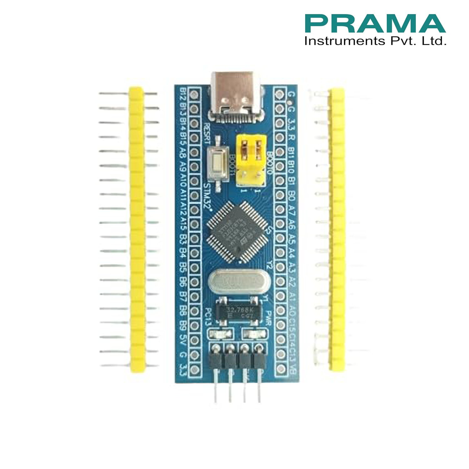 STM32F103C8T6 Blue Pill Development Board Original Chip Arm Cortex-M3 64 Kbyte for Arduino STM32 CubeIDE (C Type USB)