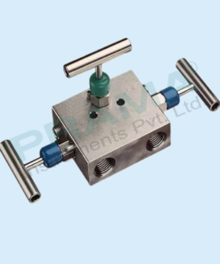 3+1 Manifold with Mounting Bracket SS316 2