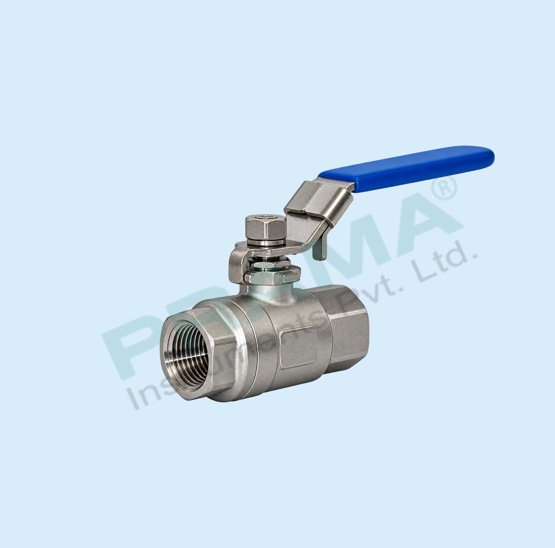 1/2" SS BALL VALVE WITH 1/2" OD X 1/4" OD