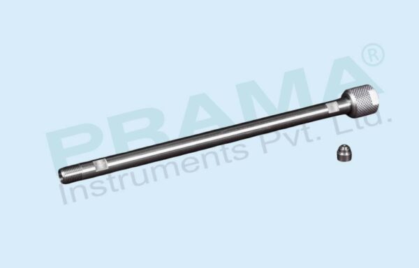 EMPTY COLUMN 250 MM WITH NUT & FITTING ADAPTOR