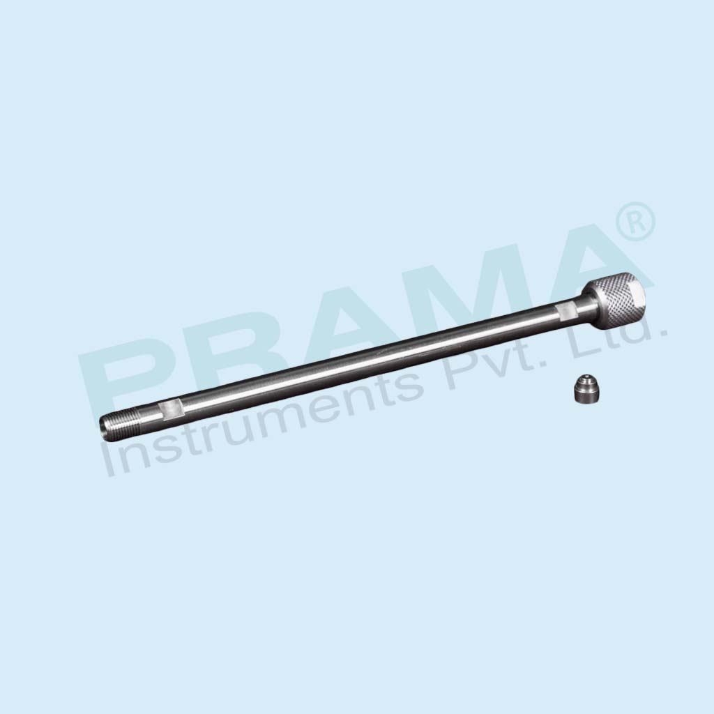 EMPTY COLUMN 250 MM WITH NUT & FITTING ADAPTOR