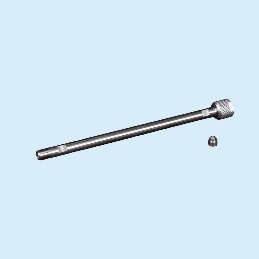 EMPTY COLUMN 150 MM WITH NUT & FITTING ADAPTOR