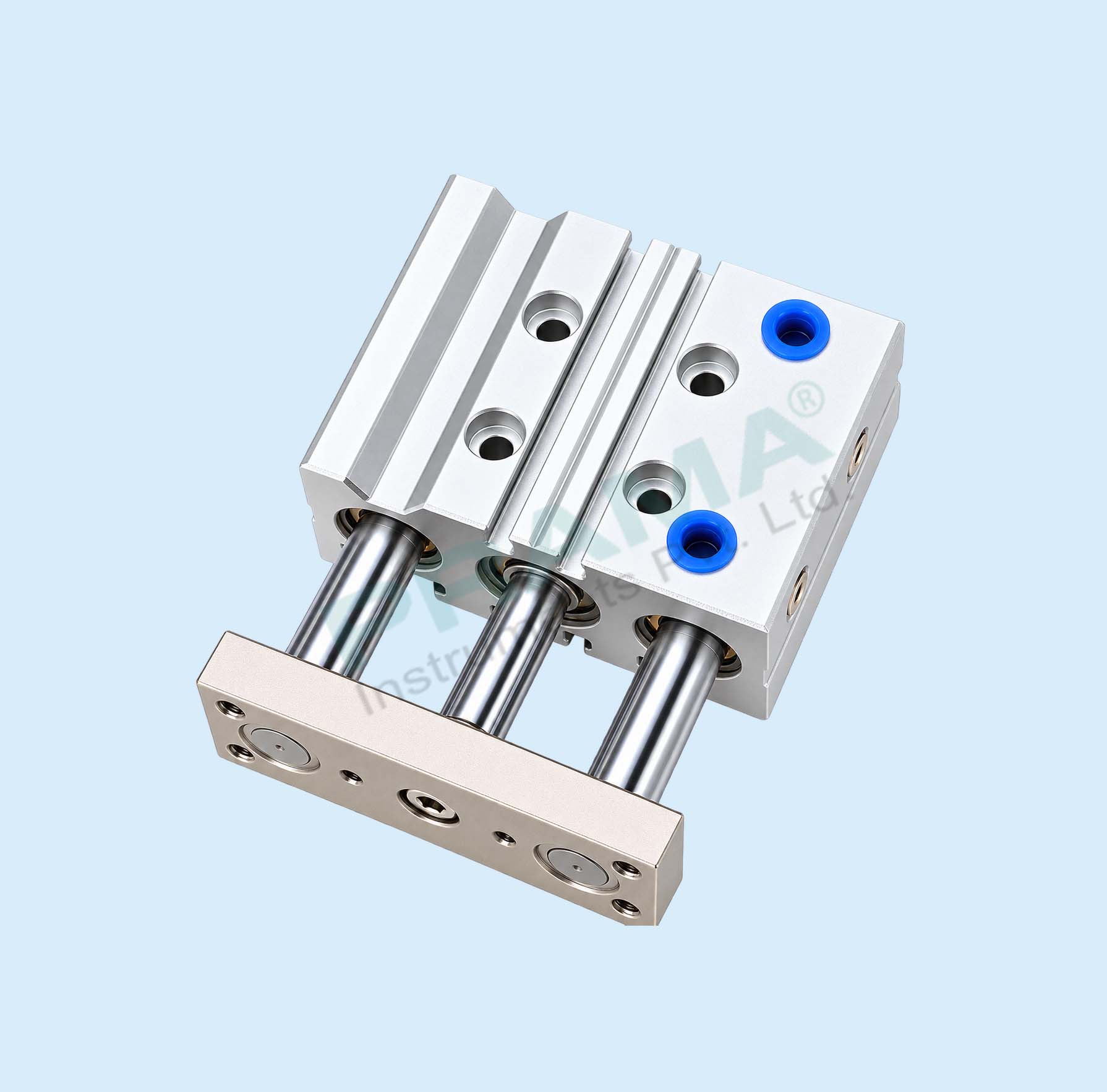 PNEUMATIC CYLINDER GUIDE ASSEMBLY