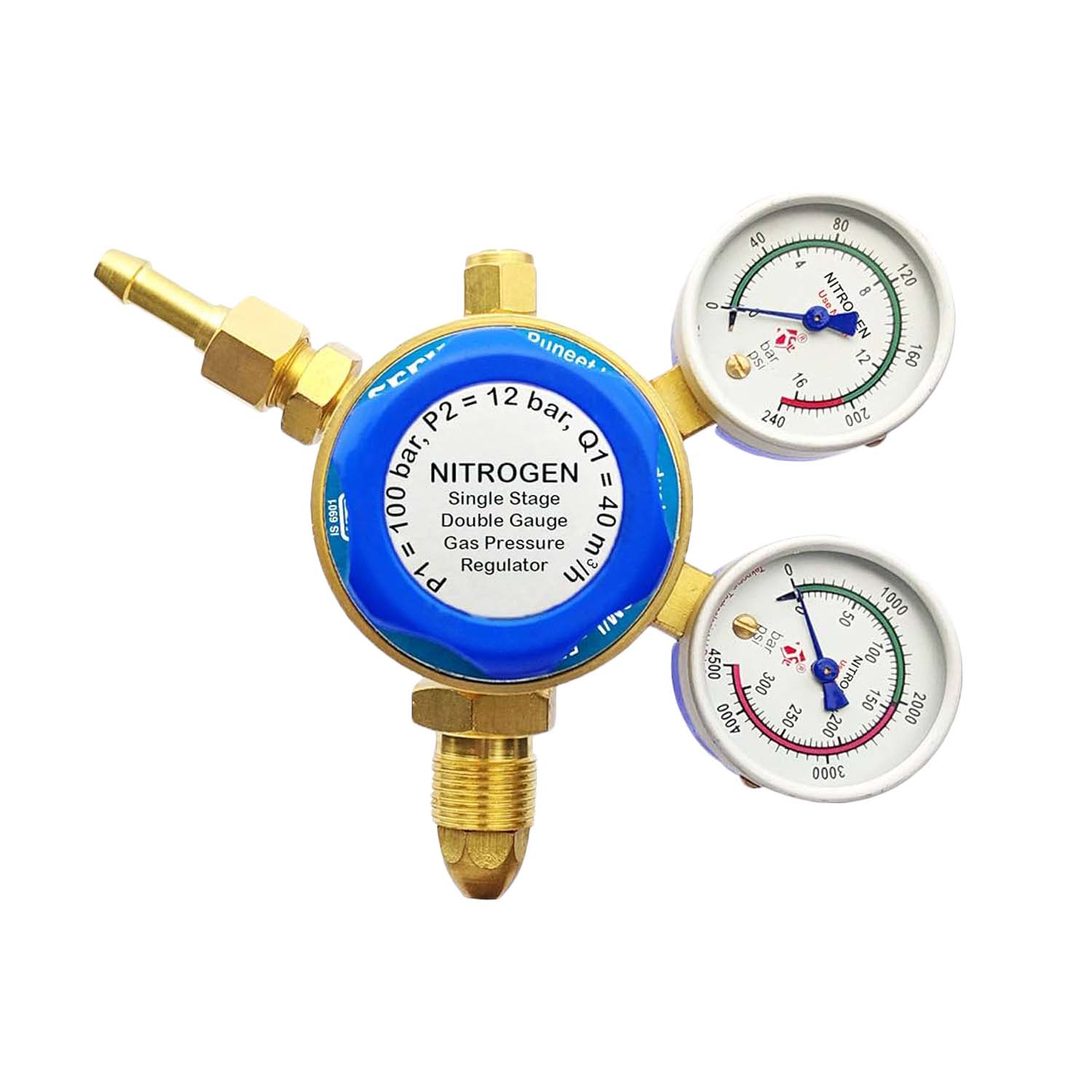 Single Stage Cylinder Regulator – 50 mm Round Type FG00001
