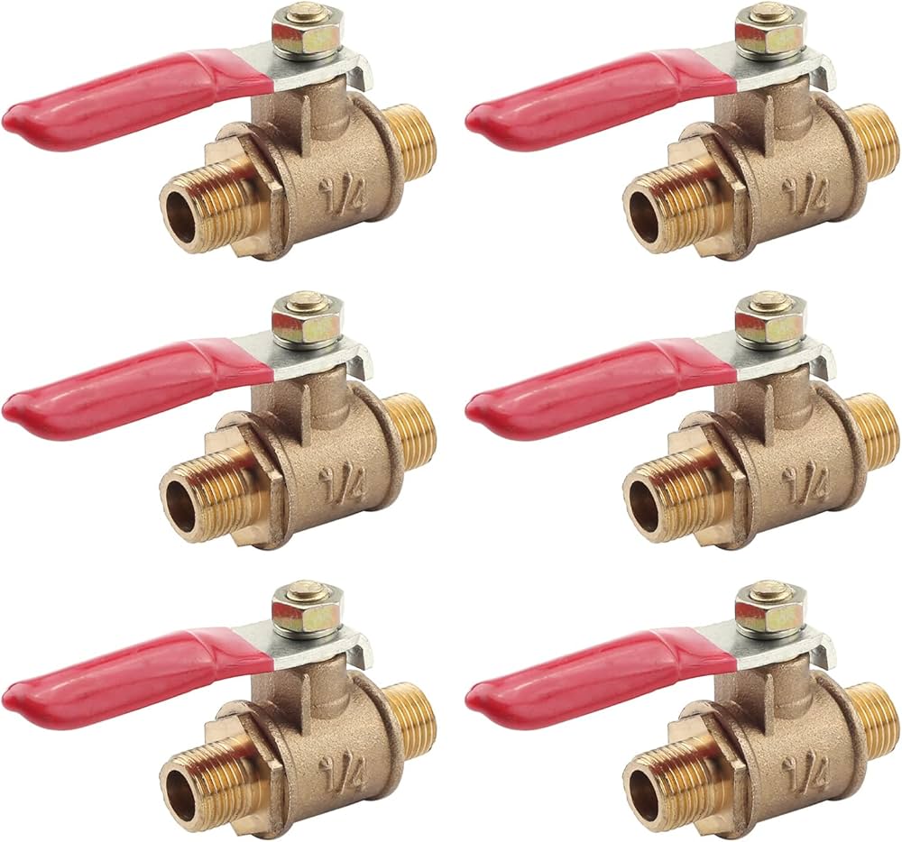 1/2â SS BALL VALVE WITH 1/2â OD X 1/4â OD