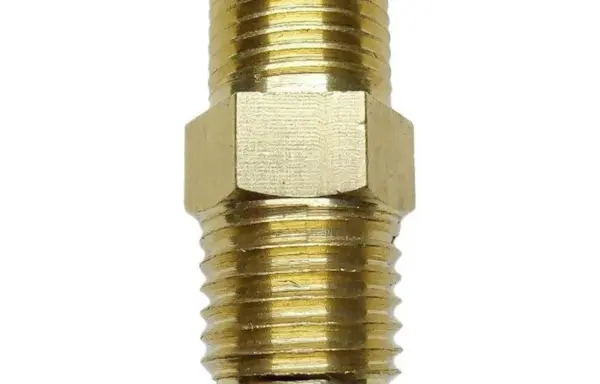 SS BRAIDED HIGH PRESSURE PIGTAIL WITH 1/4 BSP (M) NUT BULLNOSE & SAFETY ROPE