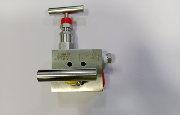 NEEDLE VALVE WITH LOCK NUT