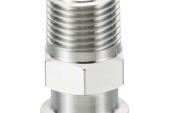 PRAMA MAKE EMPTY COLUMN, SS316L, 75MM LENGTH, 8MM OD X 4.6MM ID, BOTH SIDE M8X75 MALE THREADS