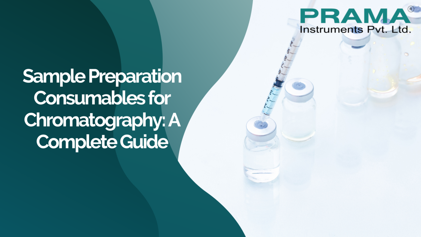 Sample preparation consumables for chromatography including laboratory sample vials and filtration equipment by Prama Instruments.