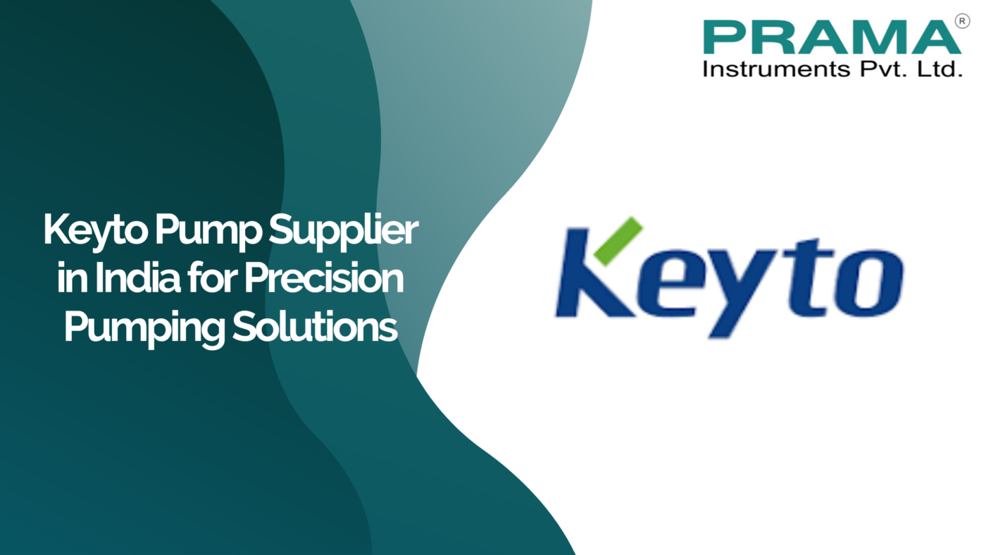 Keyto pump supplier in India offering precision pumping solutions through Prama Instruments Pvt. Ltd.